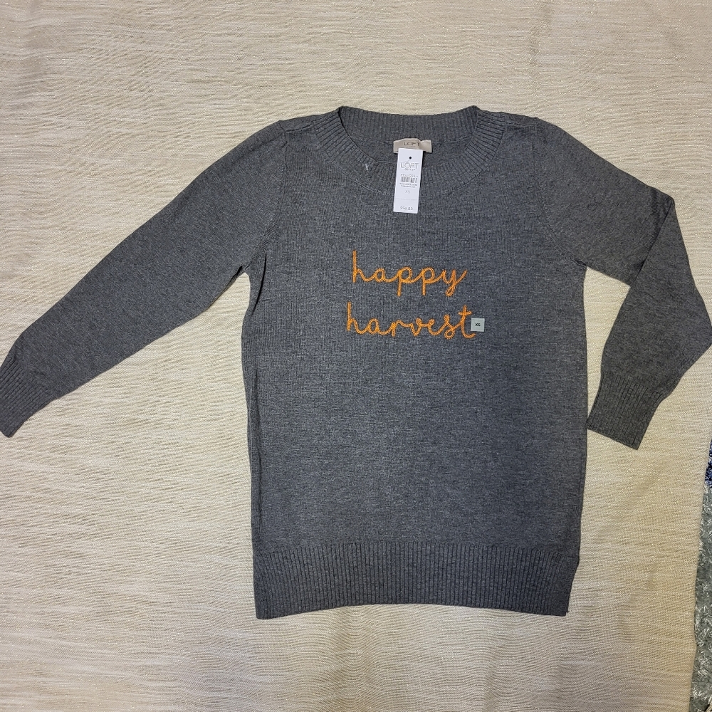 Loft sweater, gray, XSmall